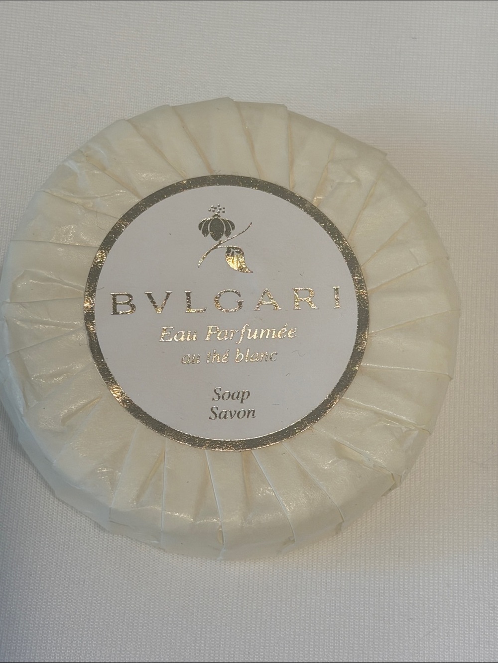 Bvlgari Eau Parfumée au thé blanc White Tea Soap 2.6ml
